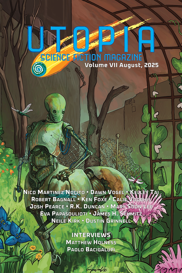 Cover of Utopia Science Fiction, August 2025